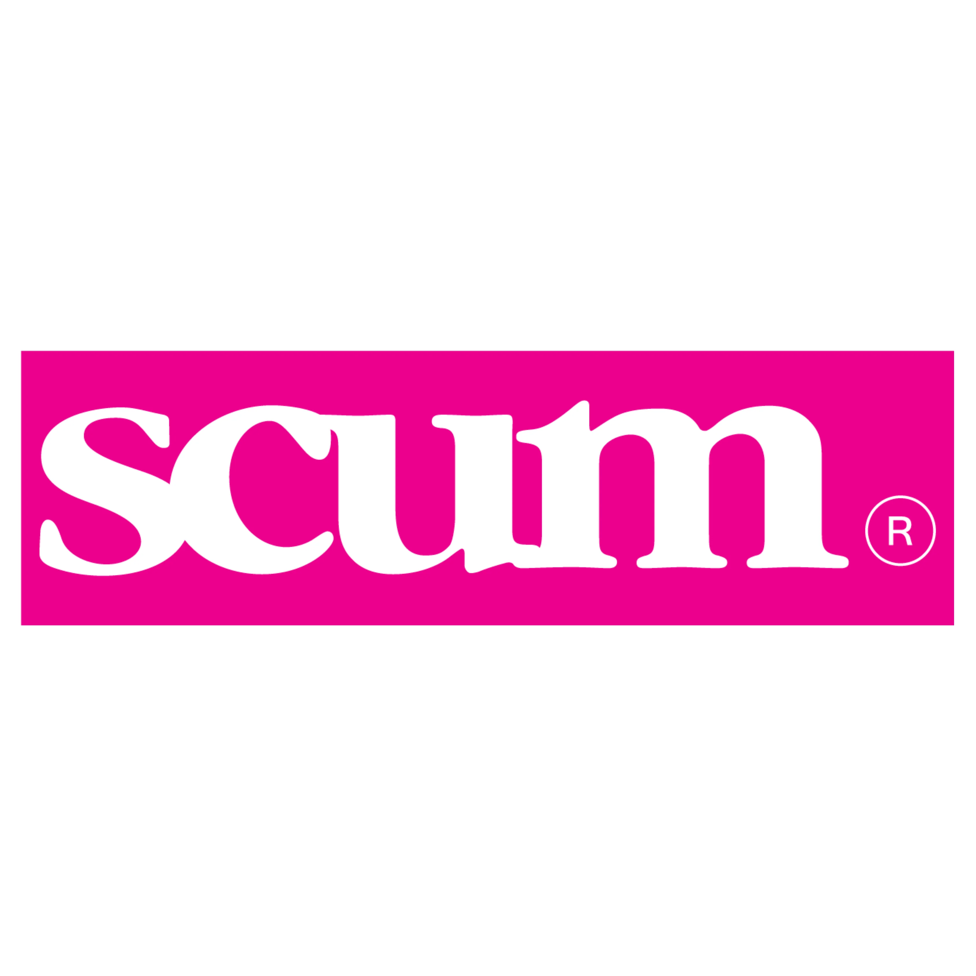 SCUM BOX LOGO STICKER - Image 3
