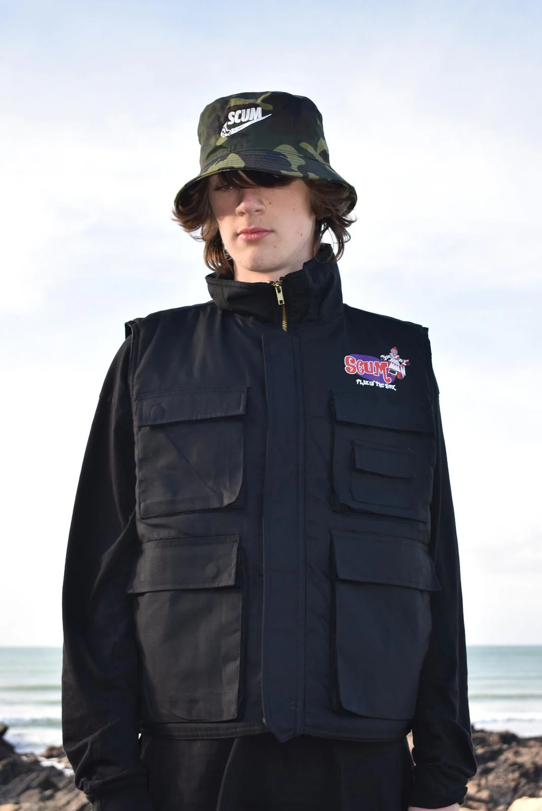 FLACK IN THE BOX  RANGER VEST - BLACK - Image 3