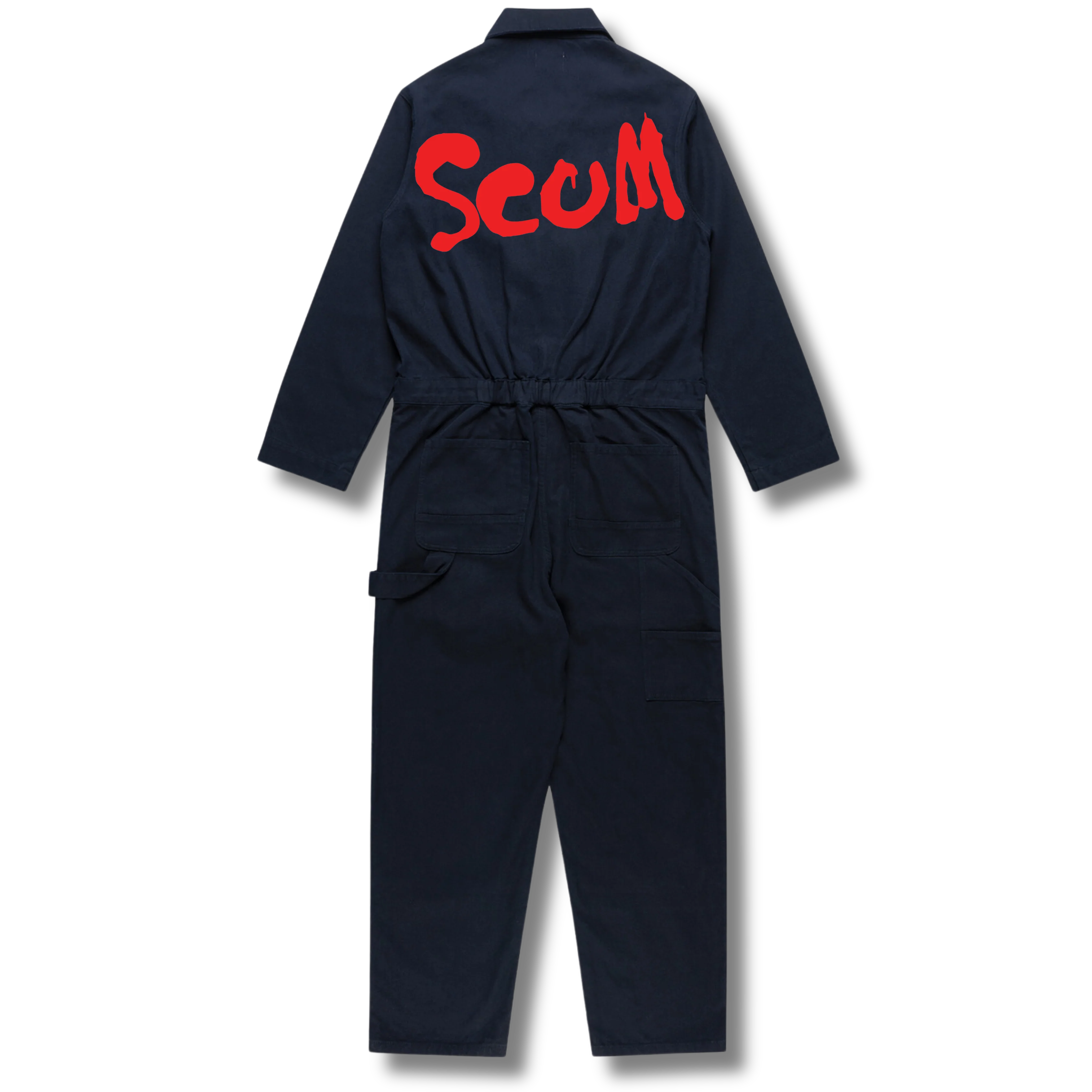 STAND CANVAS OVERALLS - NAVY - Image 3